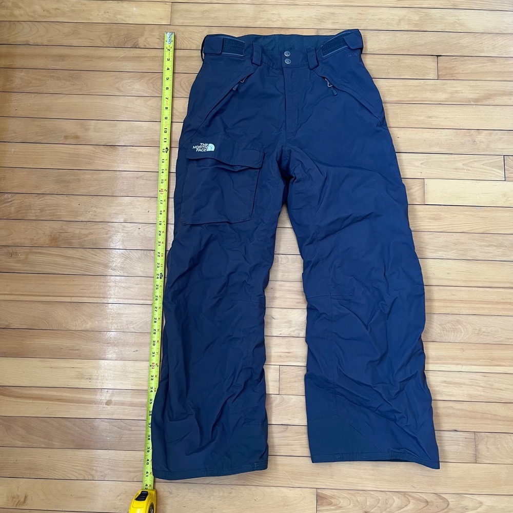 The North Face Mens HyVent Insulated Ski Snow Pants Black Small S/P 30x30 - Picture 6 of 7